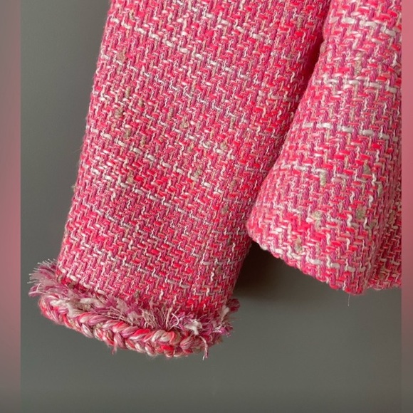 J. Crew Pink Tweed Blazer - Picture 3 of 6